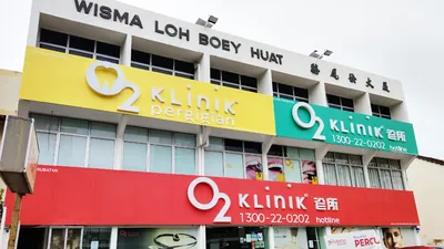 O2 Clinic: O2 Klinik Jelutong branch exterior